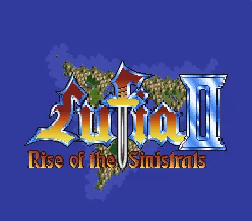 Lufia II - Rise of the Sinistrals (USA) screen shot title